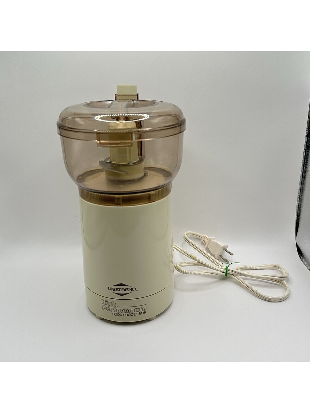 Vintage West Bend Food Processor 6500 Chopper Slicer High Performance